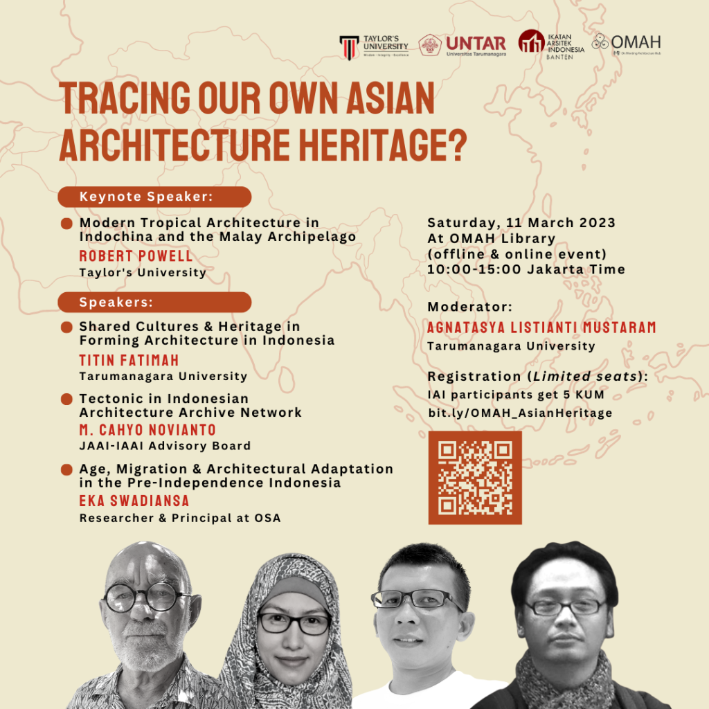 Seminar | Tracing Our Own Asian Architecture Heritage?